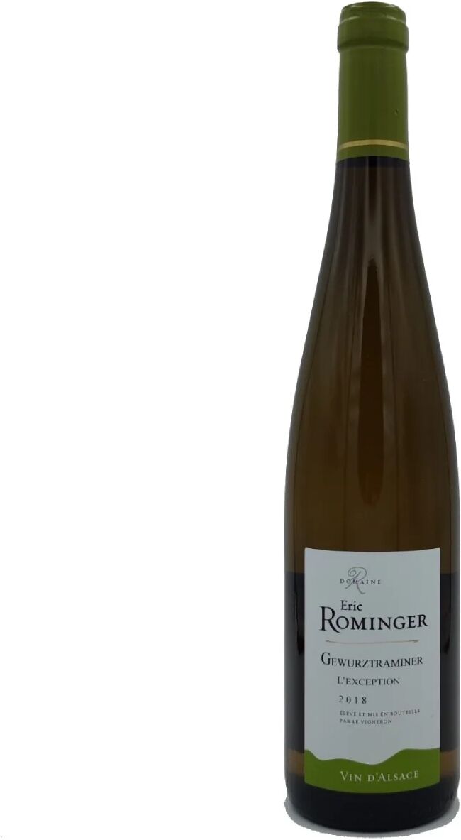 DOMAINE ERIC ROMINGER AOP ALSACE GEWURZTRAMINER SEC  "EXCEPTION" - BIOLOGICO - 0,75 L