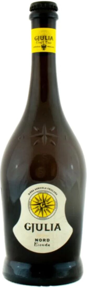 Birra Artigianale Giulia - Friuli Venezia Giulia BIRRA ARTIGIANALE FRIULANA GJULIA BIONDA  "NORD" - 0,70 L