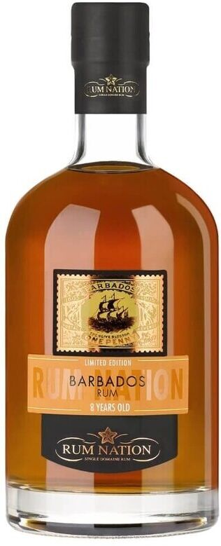 RUM NATION Barbados 8 Anni Cl 70