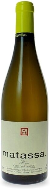 Domaine Matassa Cotes Catalanes Blanc Igp Cl 75