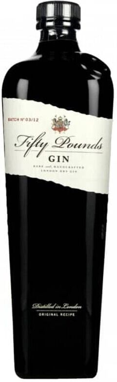 GIN FIFTY POUNDS Gin Fifty Pound'S Cl 70 Alc. 43.5%