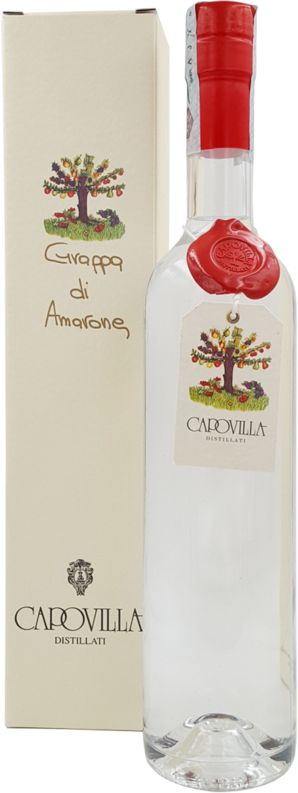 GRAPPA CAPOVILLA Di Amarone Bianca Cl 50