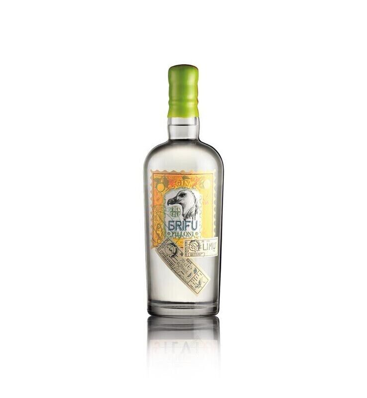 GIN GRIFU Limone Silvio Carta Cl 70 Alc 41,5%