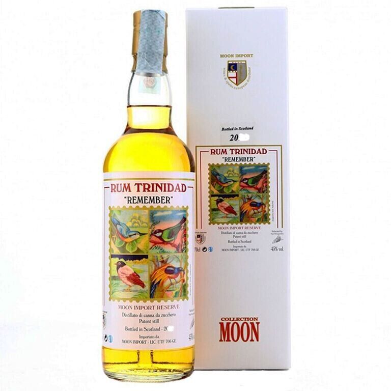 RUM MOON IMPORT Trinidad Remember 2018 Cl 70