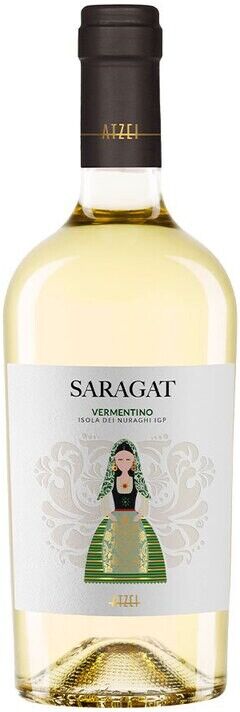 SARAGAT Fantini  Vermentino Isola Dei Nuraghi Igp Cl 75 Vendemmia 2020