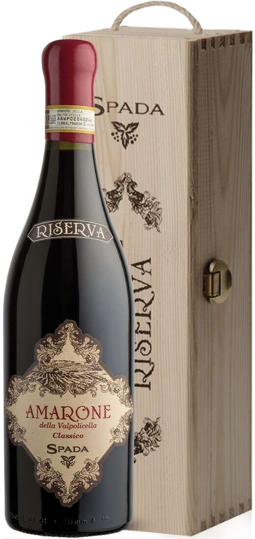 Spada Amarone riserva docg 2015 in cassa legno