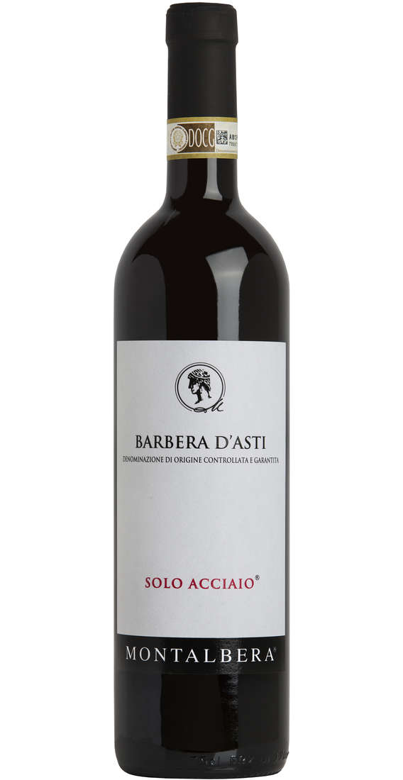 MONTALBERA Barbera d'asti "solo acciaio" docg