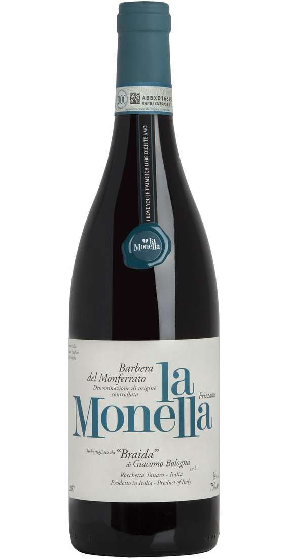 Braida Barbera del monferrato "la monella" frizzante doc