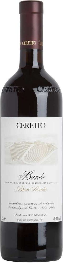 Ceretto Barolo "bricco rocche" 2019 docg bio