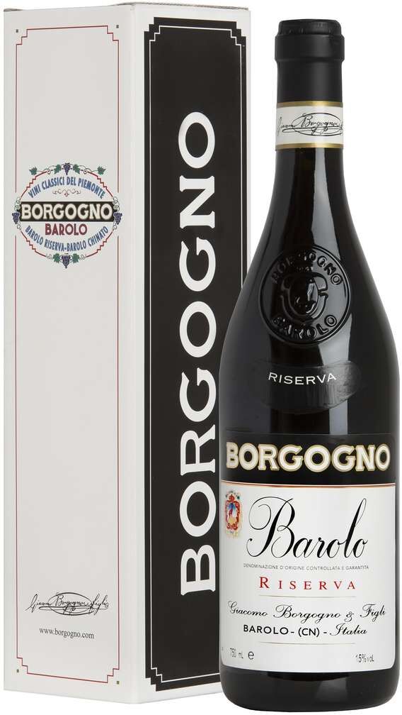 BORGOGNO Barolo riserva 2015 docg in cofanetto