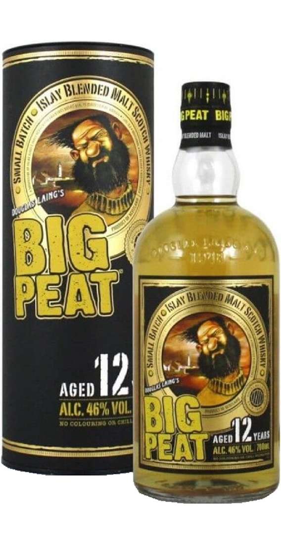 Big peat 12 years old whisky astucciato