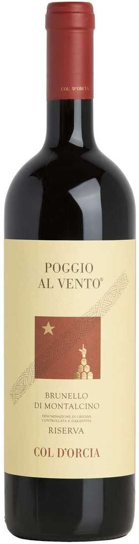 Col d'Orcia Brunello di montalcino riserva 2001 "poggio al vento" docg