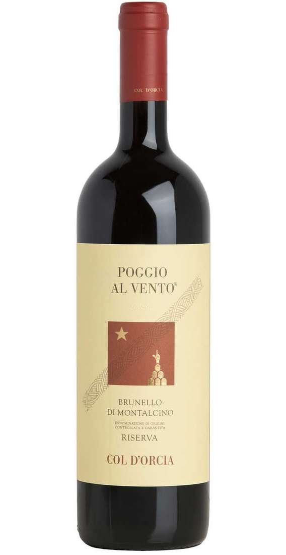 Col d'Orcia Brunello di montalcino riserva 2013 "poggio al vento" docg bio