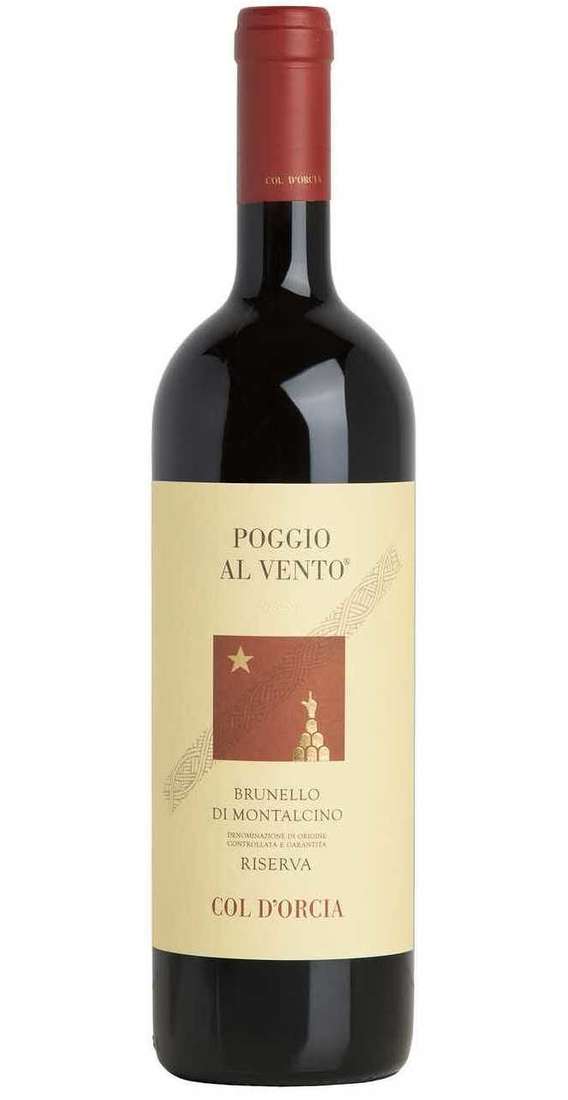 Col d'Orcia Brunello di montalcino riserva 2015 "poggio al vento" docg bio