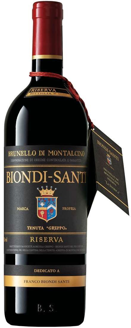 Biondi Santi Brunello di montalcino riserva docg 2008