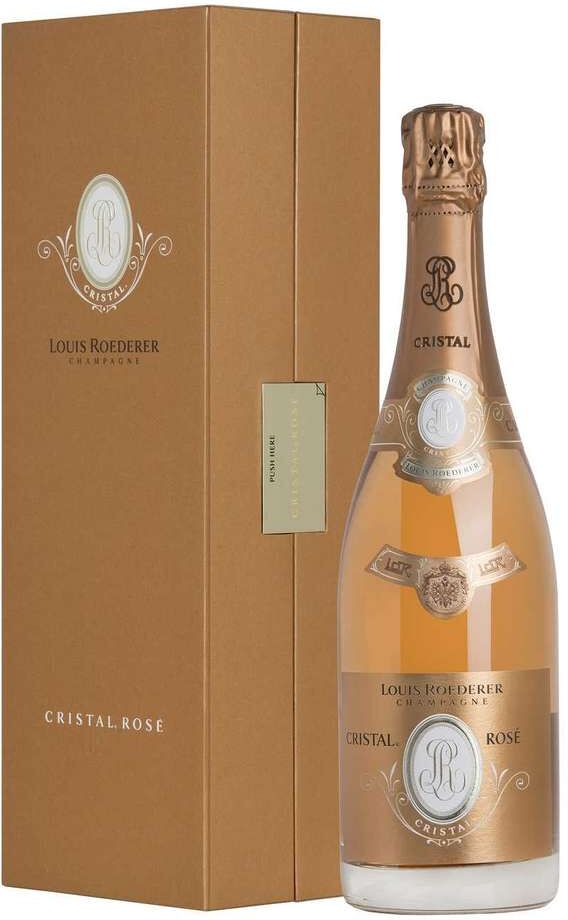 LOUIS ROEDERER Champagne brut cristal rosé 2014 astucciato