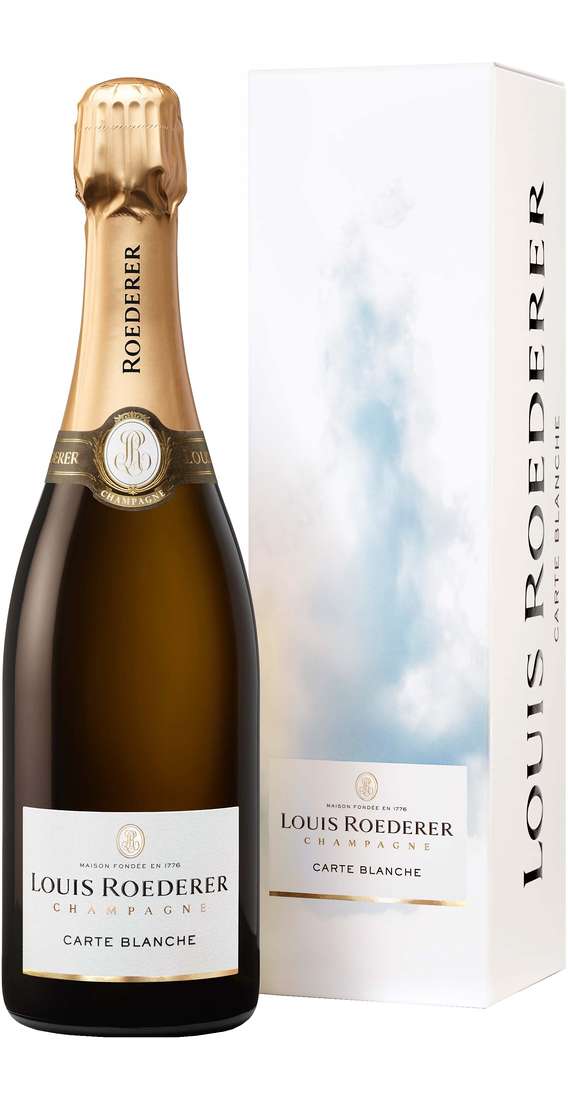 LOUIS ROEDERER Champagne carte blanche demi sec "collection 242" astucciato