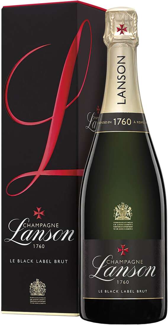 Lanson Champagne le black label astucciato