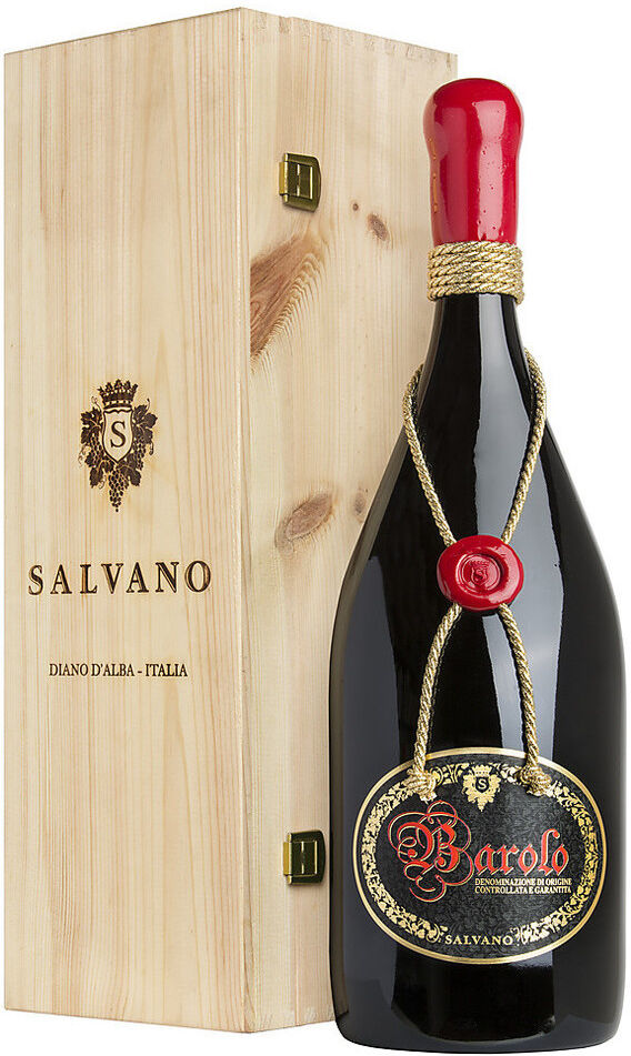 Salvano Doppio magnum 3 litri barolo docg in cassa legno