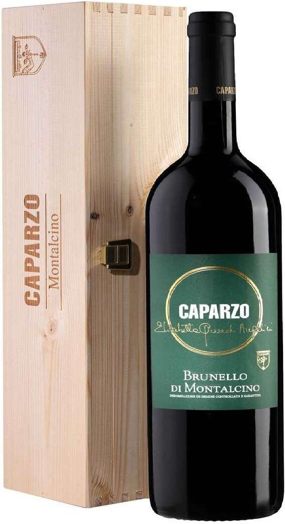 CAPARZO Doppio magnum 3 litri brunello di montalcino docg in cassa legno