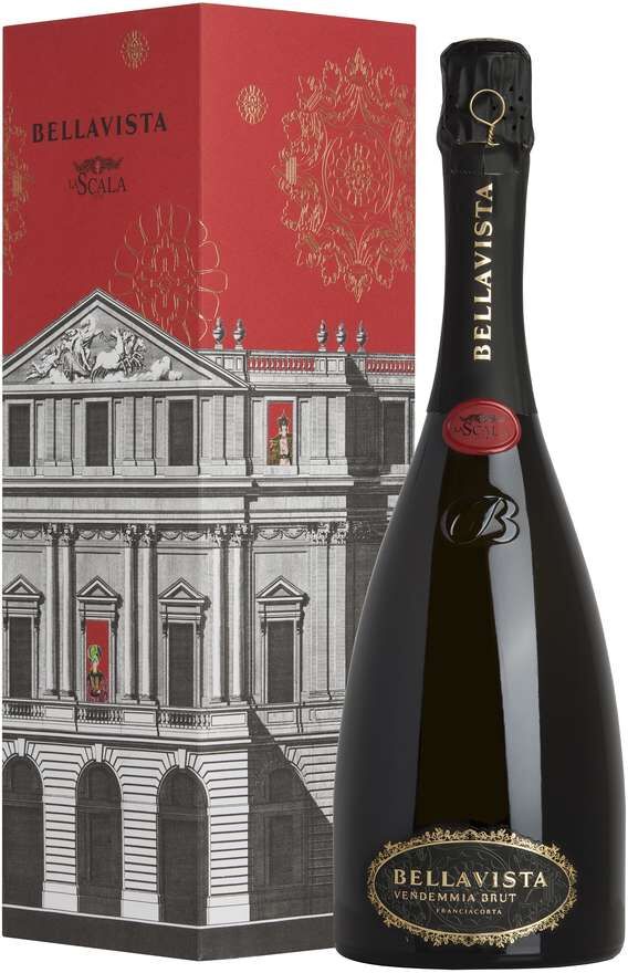 Bellavista Franciacorta brut "edizione teatro alla scala" docg astucciato