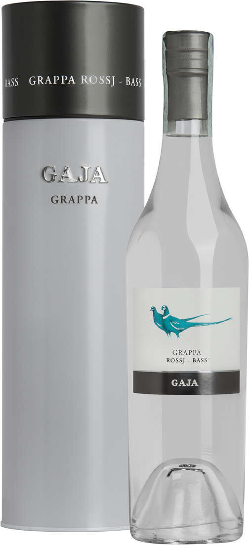 Gaja Grappa chardonnay "rossj-bass" astucciata