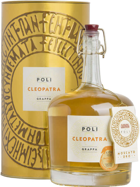 Poli Grappa "cleopatra moscato oro" astucciata