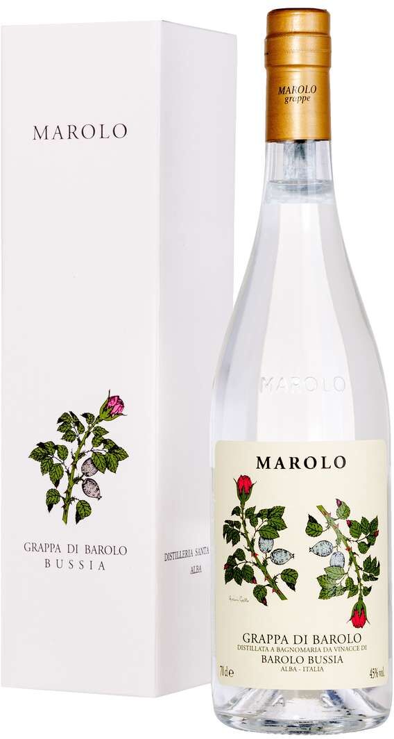 MAROLO Grappa di barolo bussia astucciata