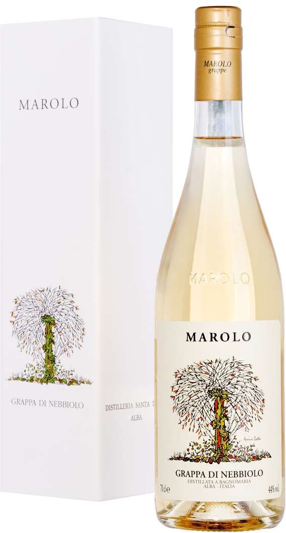 MAROLO Grappa di nebbiolo astucciata