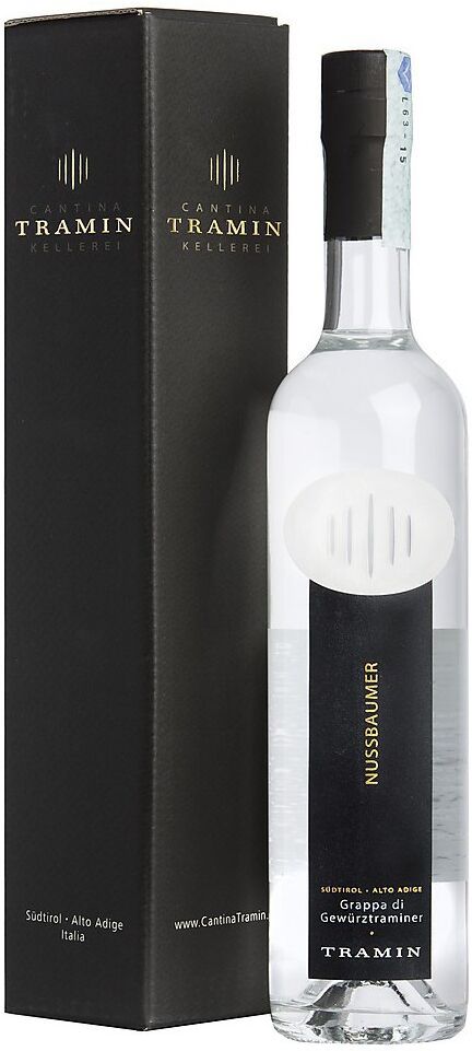 Grappa gewurztraminer "nussbaumer" astucciata