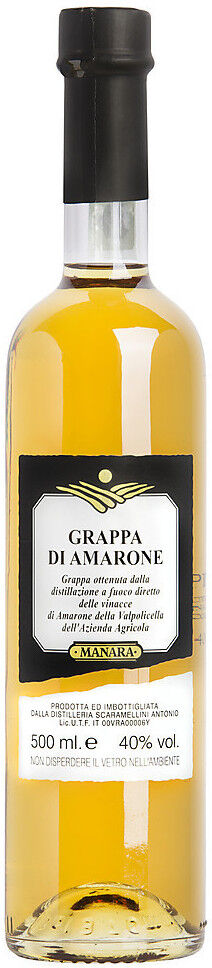 Manara Grappa gialla di amarone