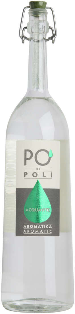 Grappa "pò di poli" aromatica di traminer