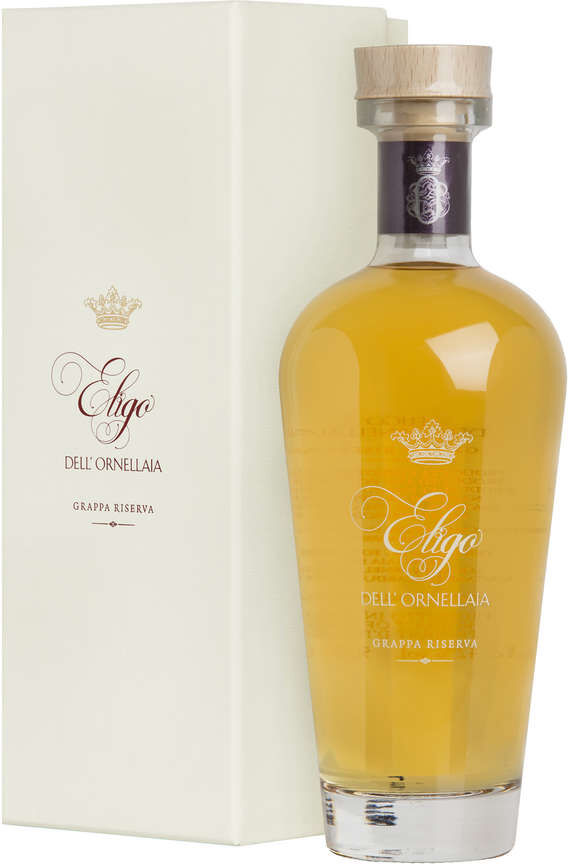 Grappa riserva "eligo dell’ornellaia" astucciata