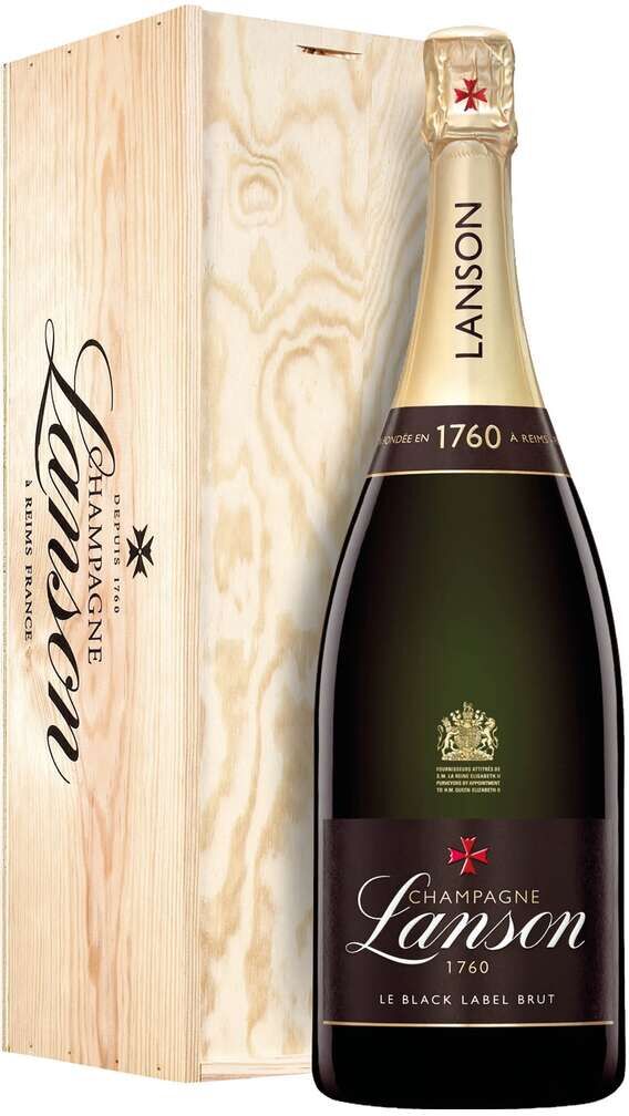 Lanson Jeroboam 3 litri champagne le black label astucciato