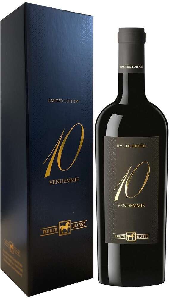 TENUTA ULISSE Magnum 1,5 litri 10 vendemmie rosso limited edition astucciato