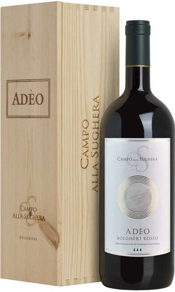 Campo alla Sughera Magnum 1,5 litri bolgheri "adèo" doc in cassa legno