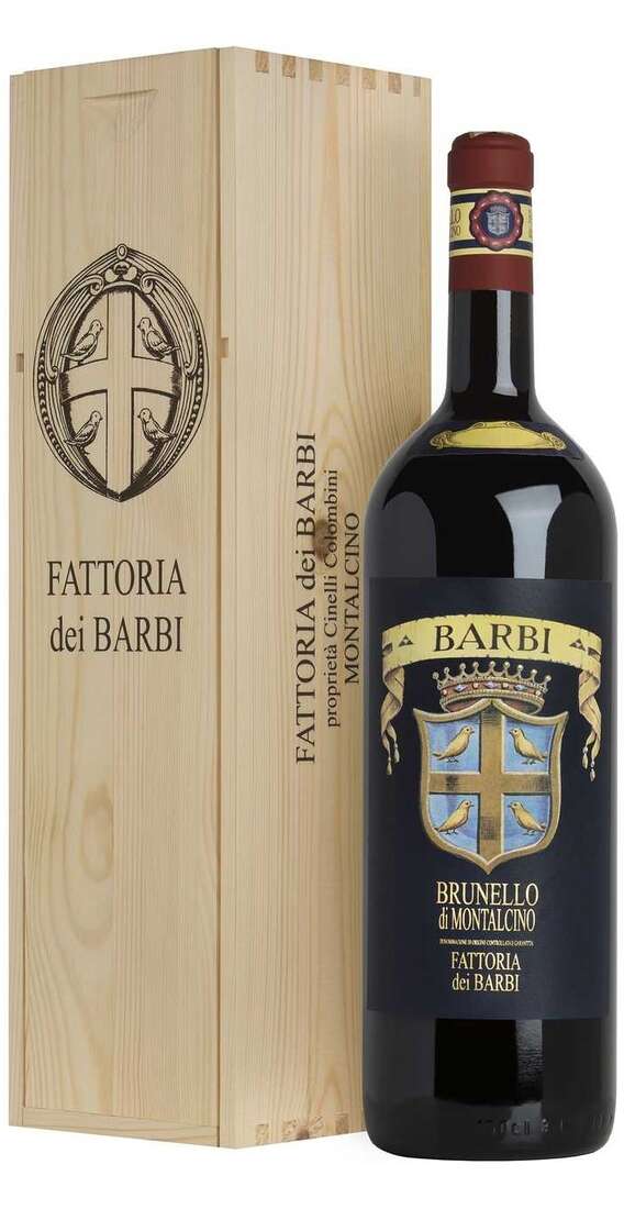 BARBI Magnum 1,5 litri brunello di montalcino "etichetta blu" 2018 docg in cassa legno