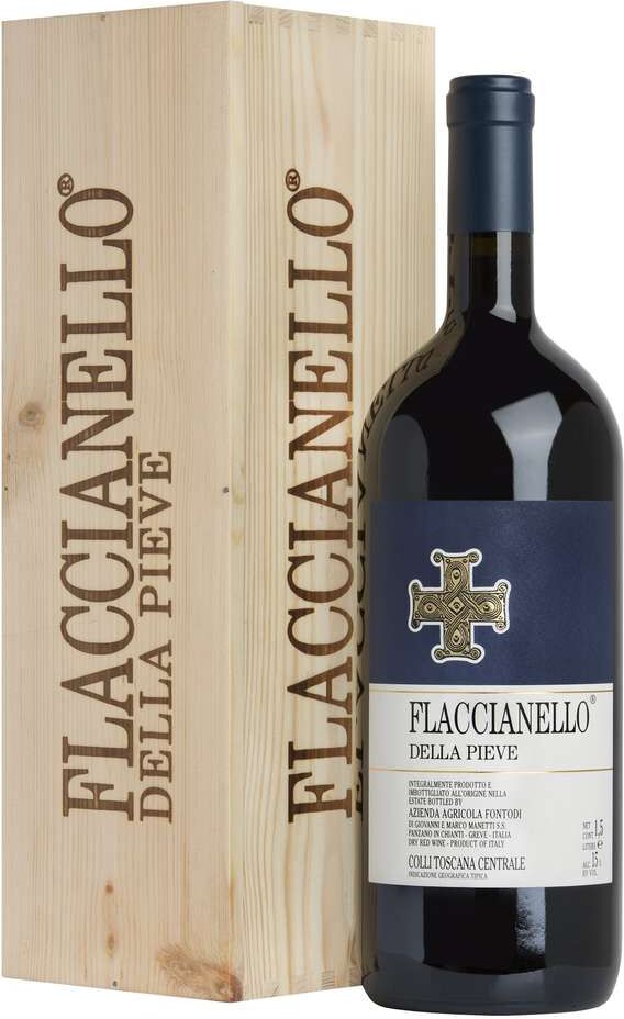 FONTODI Magnum 1,5 litri flaccianello della pieve bio in cassa legno