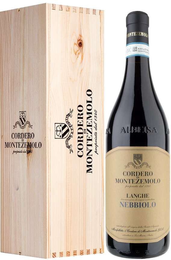 CORDERO DI MONTEZEMOLO Magnum 1,5 litri langhe nebbiolo doc in cassa legno