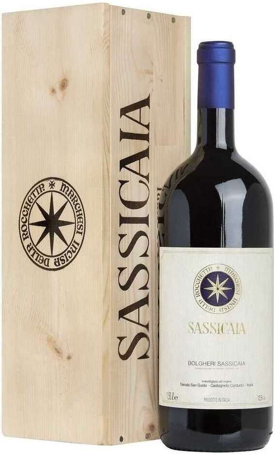 Tenuta San Guido Magnum 1,5 litri sassicaia 2021 in cassa legno