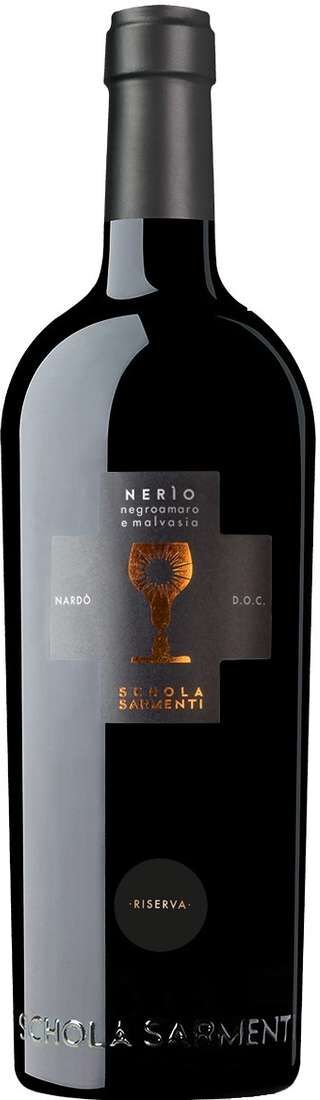 SCHOLA SARMENTI Negroamaro e malvasia nera riserva "nerio" doc