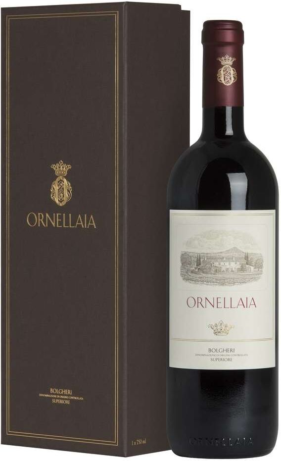 Ornellaia bolgheri superiore doc 2020 in cofanetto