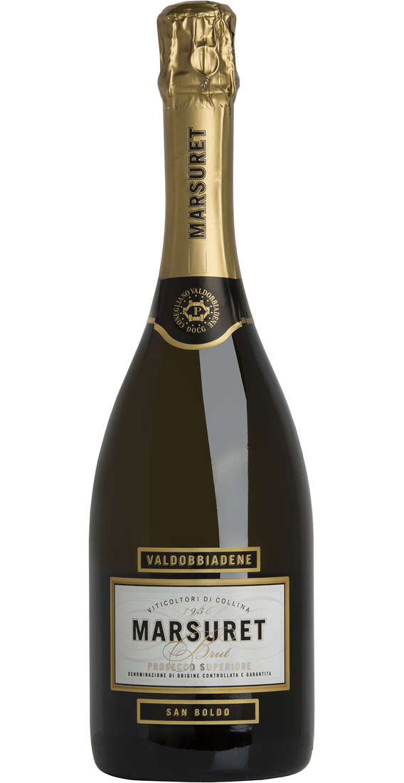 MARSURET Prosecco superiore valdobbiadene brut "san boldo" docg