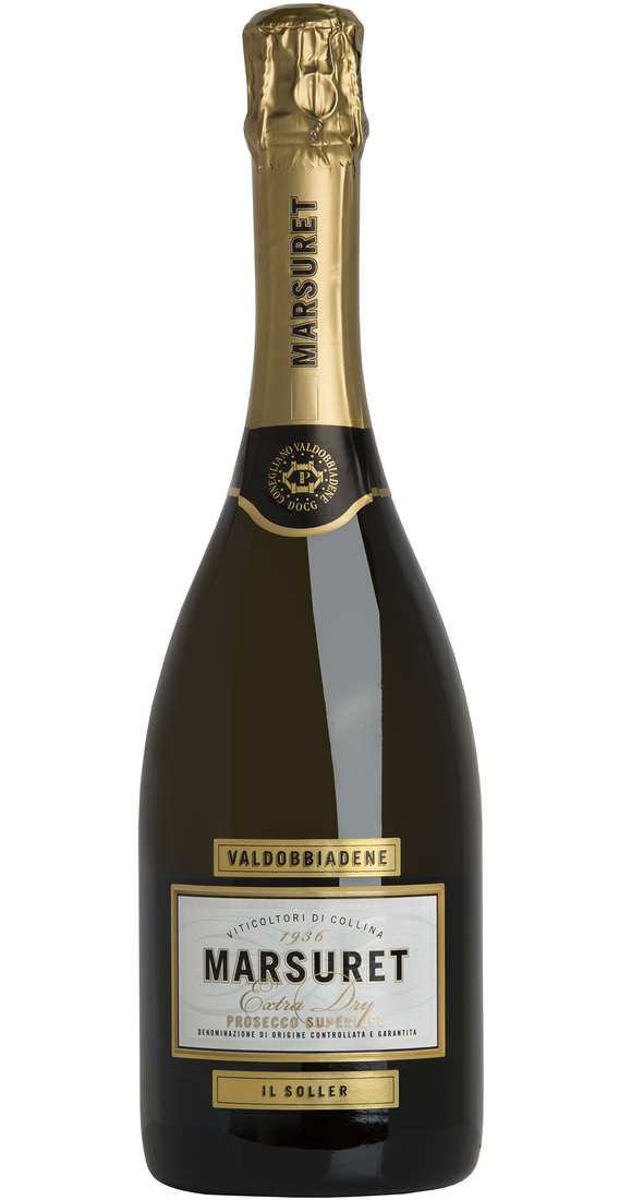 MARSURET Prosecco superiore valdobbiadene extra dry "il soller" docg