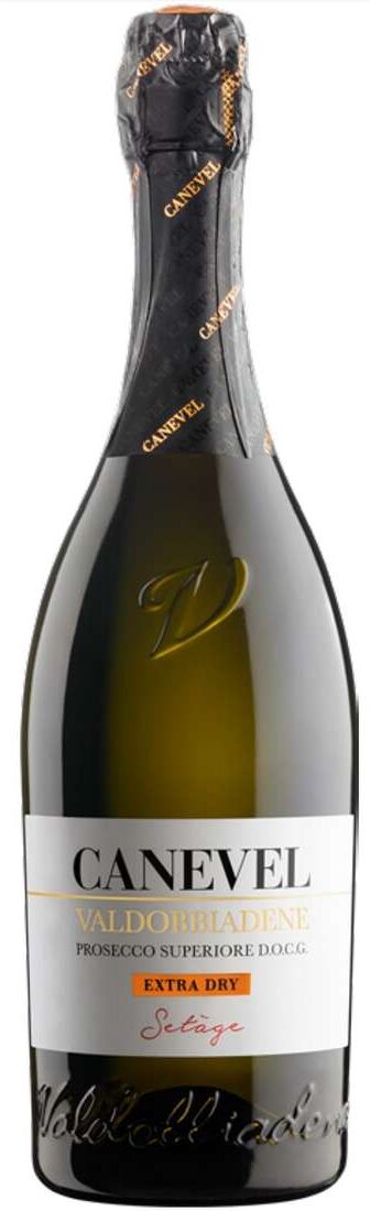 CANEVEL Prosecco valdobbiadene docg extra dry setage