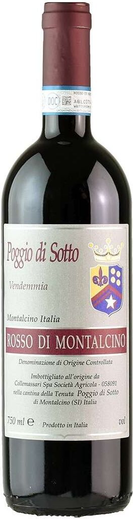 Poggio di Sotto Rosso di montalcino doc bio