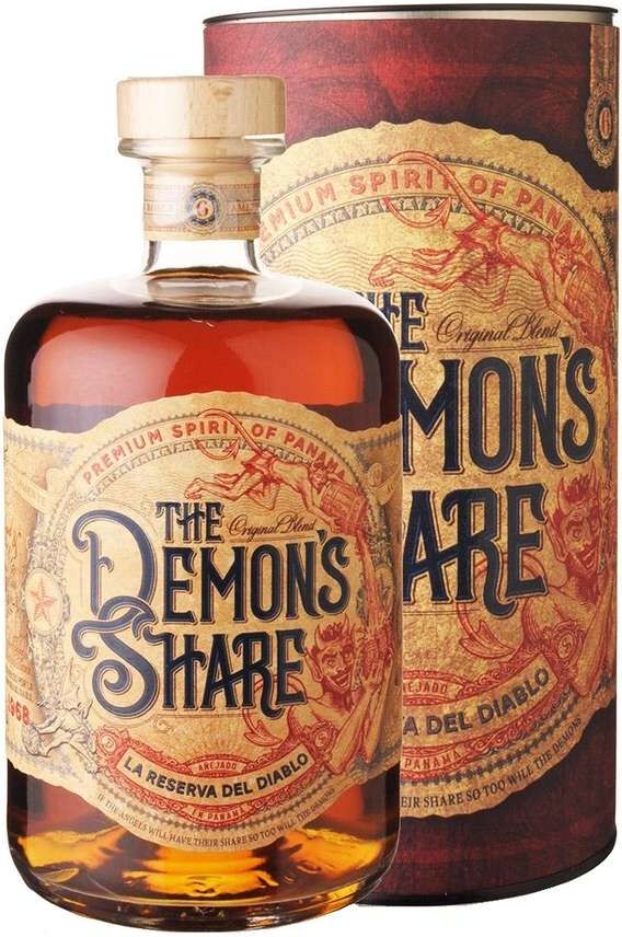 Rum the demon's share la reserva del diablo astucciato