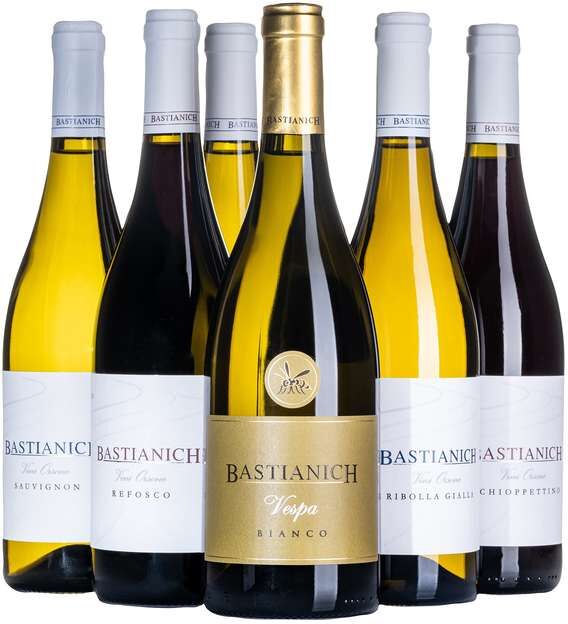 Bastianich Selezione 6 vini friulani