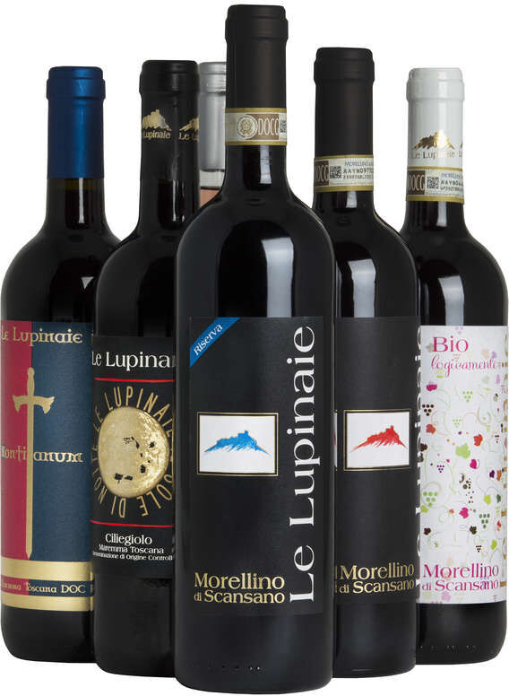 Le Lupinaie Selezione 6 vini toscani