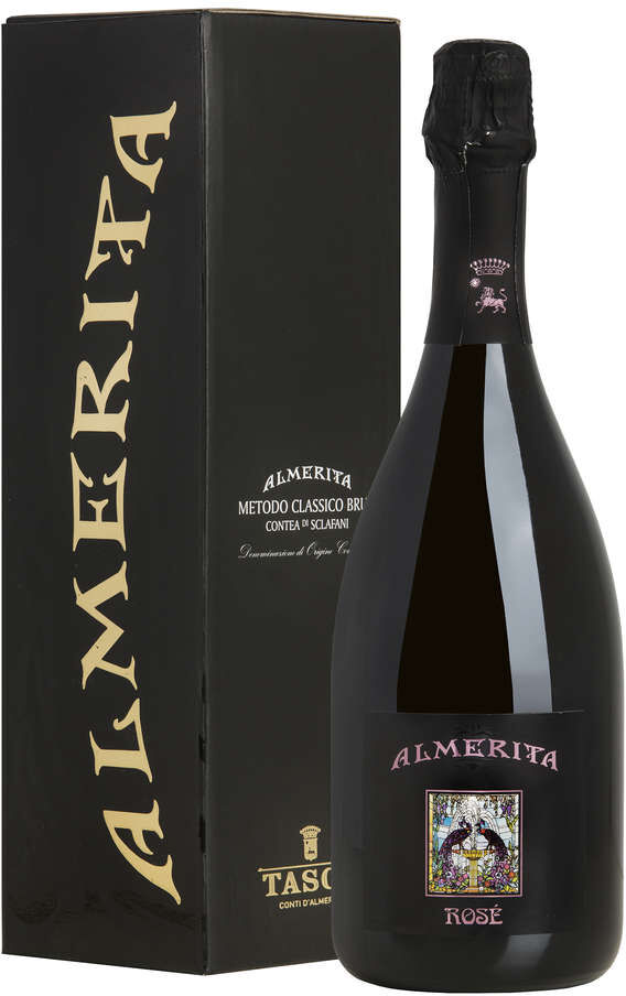 Tasca d'Almerita Spumante "almerita rosè" doc astucciato